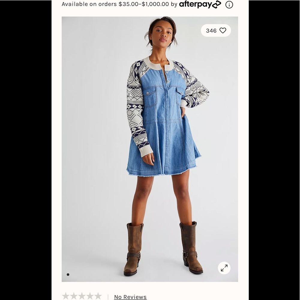 NWOT Free Prople Dominic Dress XS